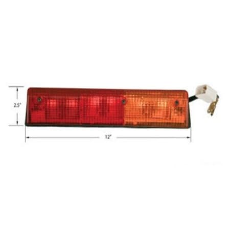 Aftermarket Lamp, Rear LH, Amber Flasher  Red SideBrake Light A-1425886M92-AI